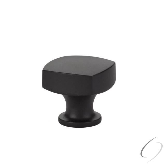 Emtek, 1-1/4" Freestone Cabinet Knob Flat Black Finish