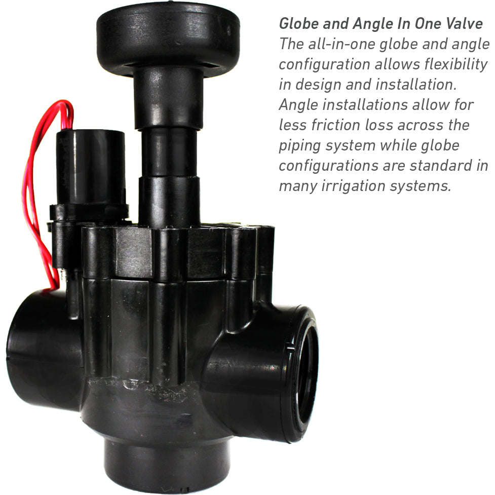 TORO, 252-06-04 - 1" FPT Electric Globe / Angle Valve with Flow Control