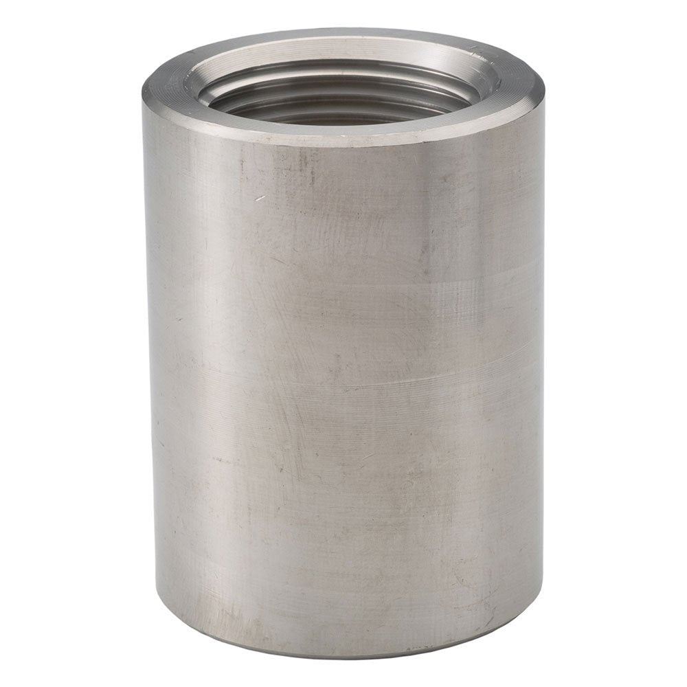 Merit Brass, 3611D-06 - 3/8" Threaded Coupling, 316/316L Stainless Steel