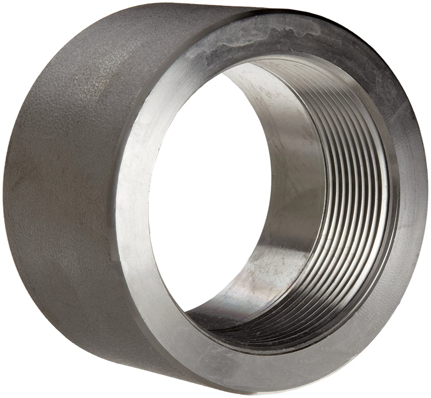 Merit Brass, 3611HD-32 - 2" Threaded Half Coupling, 316/316L Stainless Steel