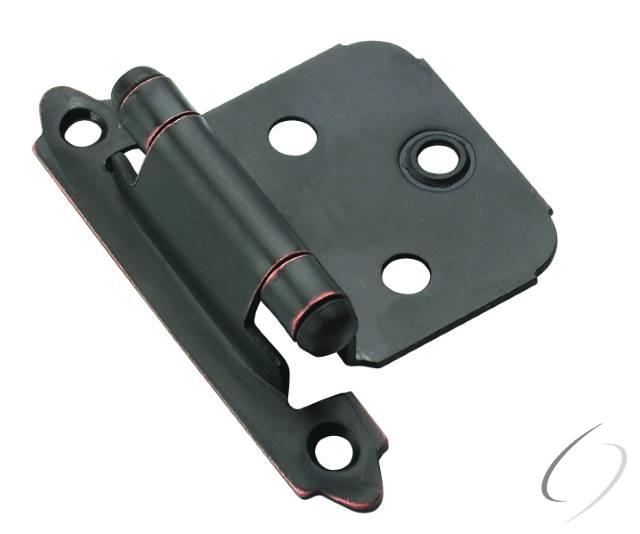 Amerock, Amerock TENR3429ORB Pack of 10 Self Closing Face Mount Cabinet Hinge Oil Rubbed Bronze Finish