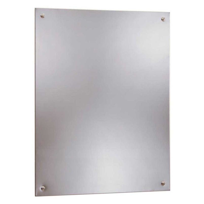 Bobrick, Bobrick 1556 - 18" x 24" Frameless Wall Mirror