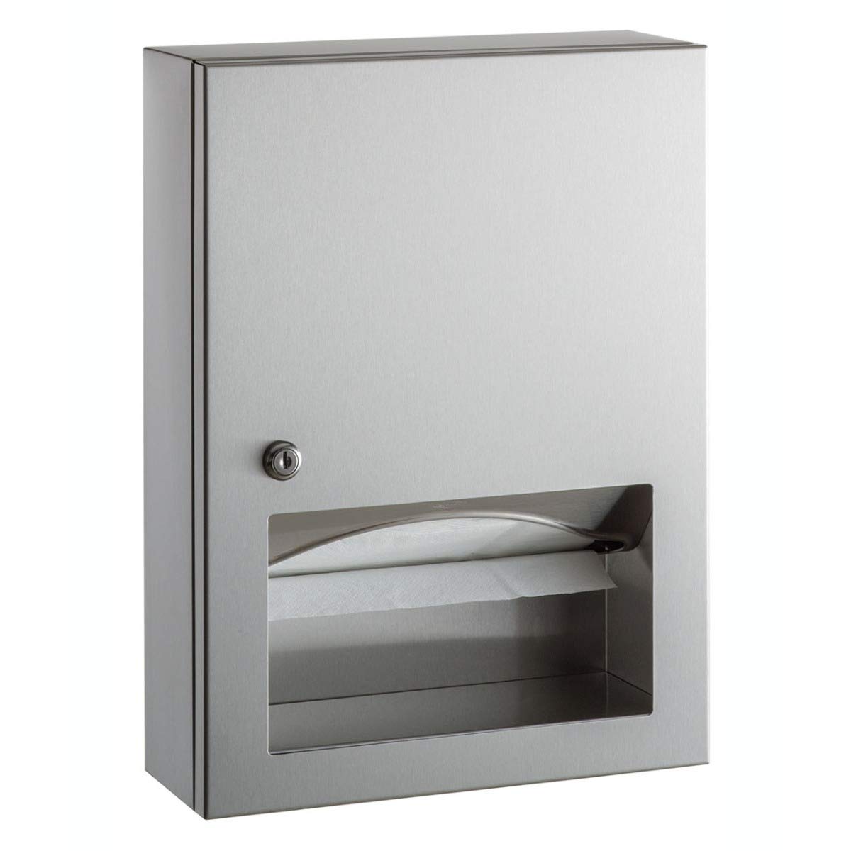 Bobrick, Bobrick 359039 - Surface-Mounted Paper Towel Dispenser in Satin Stainless Steel