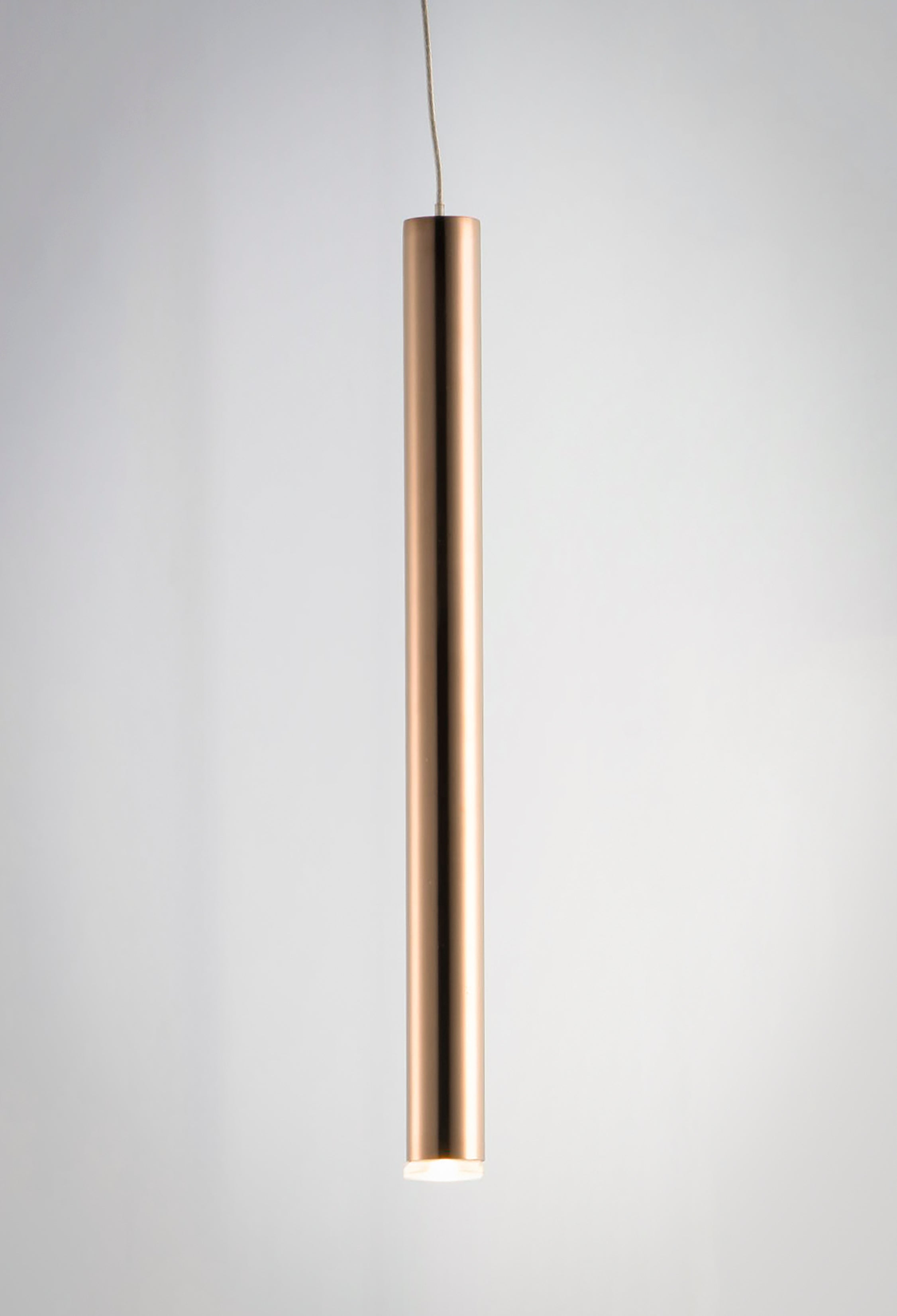 ET2, E10001-RG - Flute 12" Pendant - Rose Gold