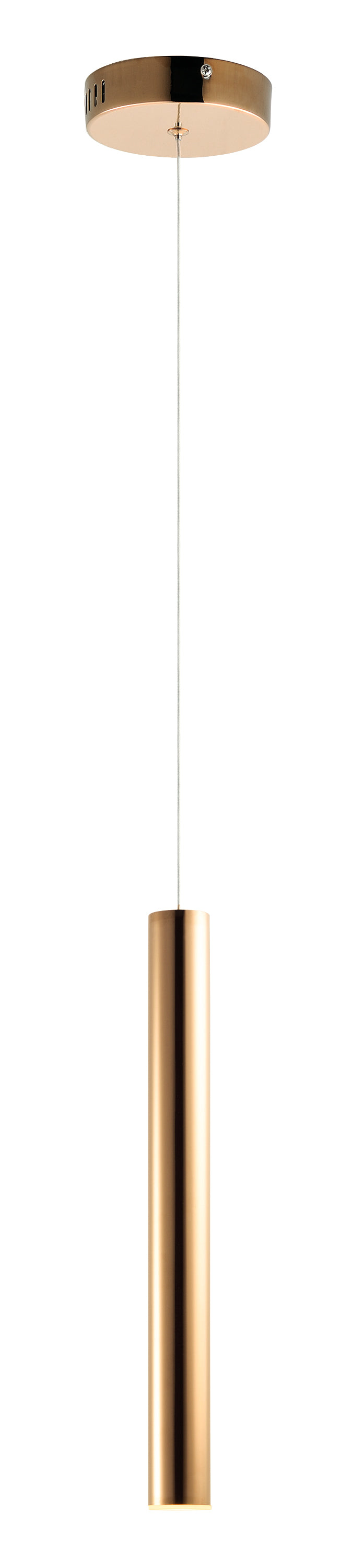 ET2, E10011-RG - Flute 24" Pendant - Rose Gold