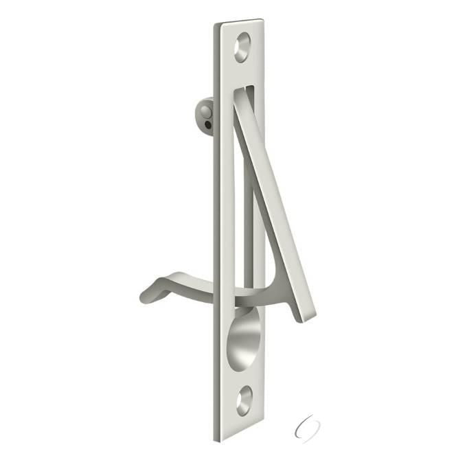 Deltana, EP475U14 Edge Pull; 4"; Bright Nickel Finish