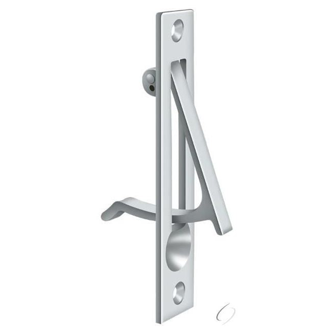 Deltana, EP475U26 Edge Pull; 4"; Bright Chrome Finish