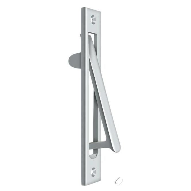 Deltana, EP6125U26 Edge Pull Heavy Duty; 6-1/4"; Bright Chrome Finish