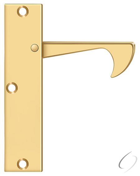 Deltana, EPT425CR003 Edge Pulls-Thin; 4-1/4"; Lifetime Brass Finish