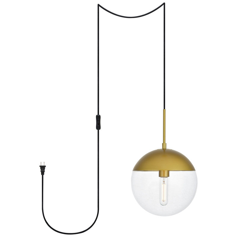 Elegant Decor, Eclipse 1 Light 10" Pendant