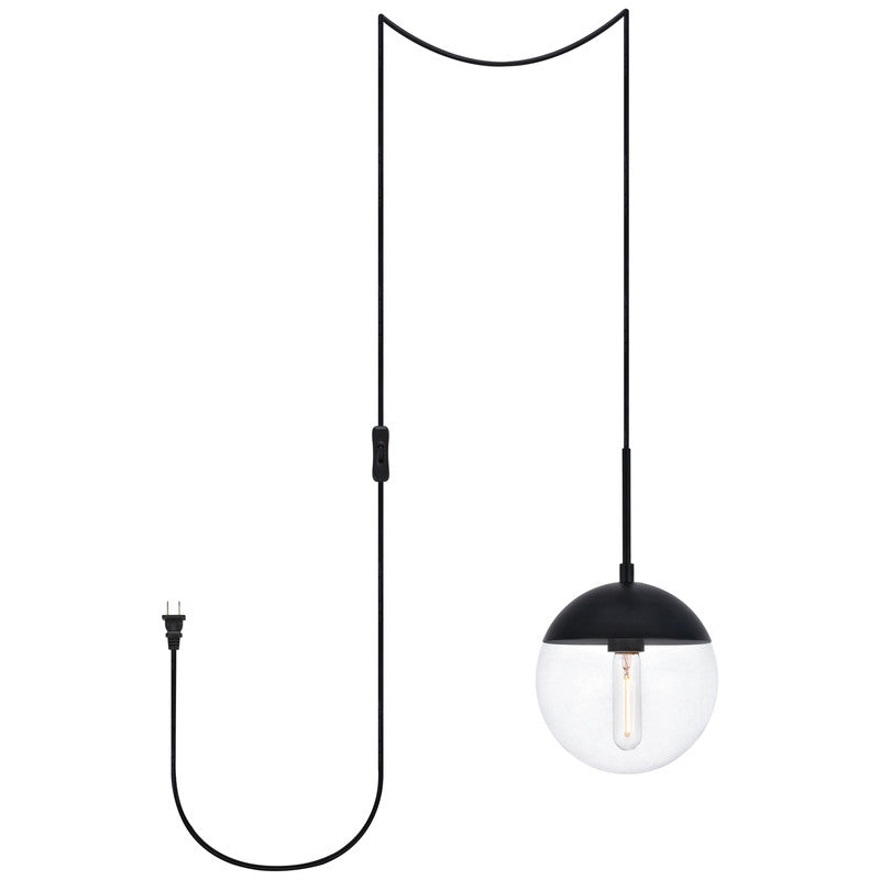 Elegant Decor, Eclipse 1 Light 8" Pendant