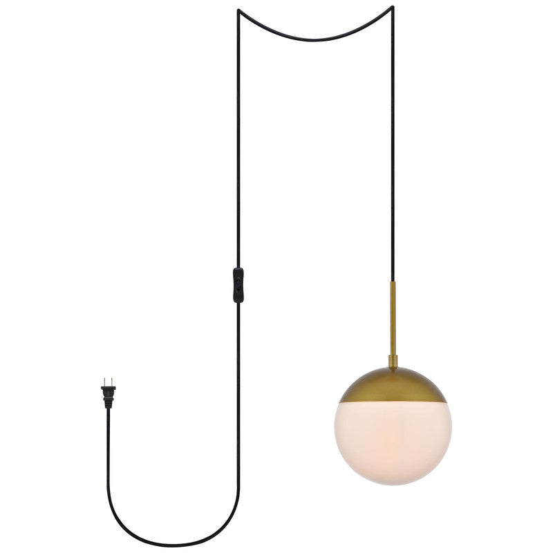 Elegant Decor, Eclipse 1 Light 8" Pendant