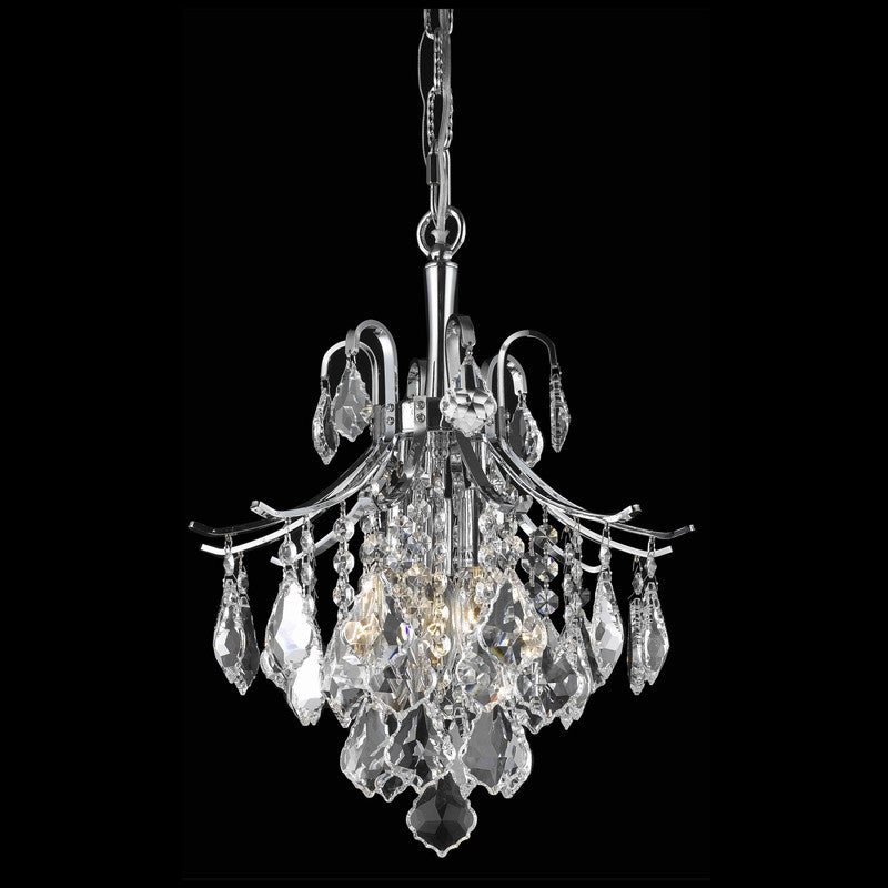 Elegant Decor, Elegant Lighting Amelia 3 Light 12" Pendant