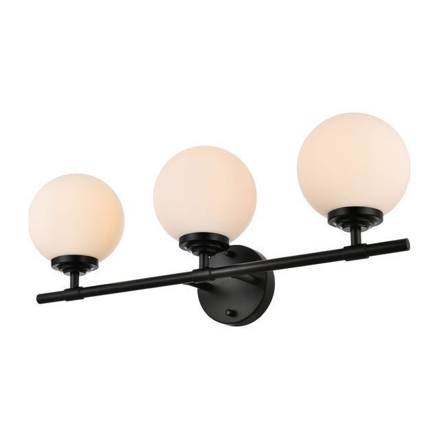 Elegant Decor, Elegant Lighting Ansley 3 Light 24" Vanity Light