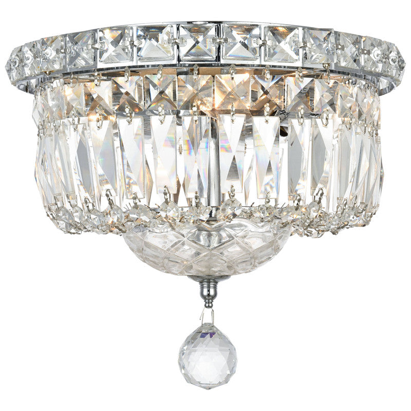 Elegant Decor, Elegant Lighting Wiley 4 Light 10" Flush Mount