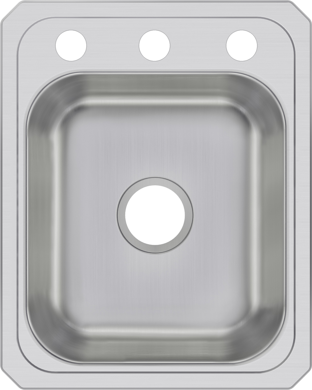 Elkay, Elkay CR17213 - Elkay Celebrity Stainless Steel 17" x 21-1/4" x 6-7/8", Single Bowl Drop-in Sink