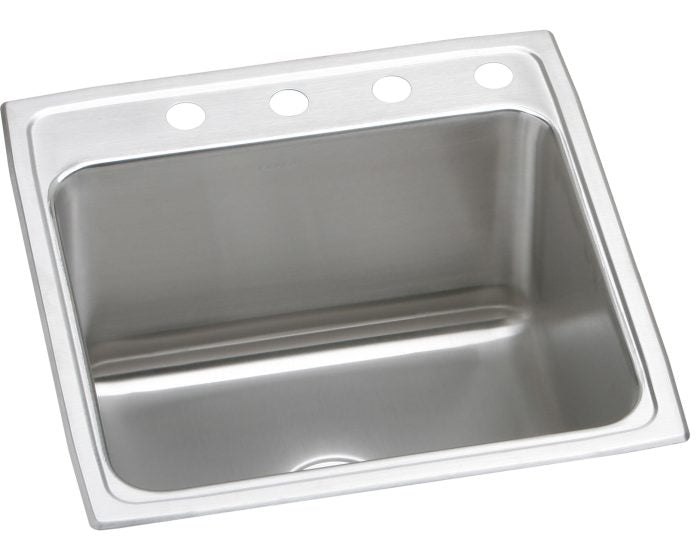 Elkay, Elkay DLR2522123 - Elkay Lustertone Classic Stainless Steel 25" x 22" x 12-1/8", Single Bowl Drop-in