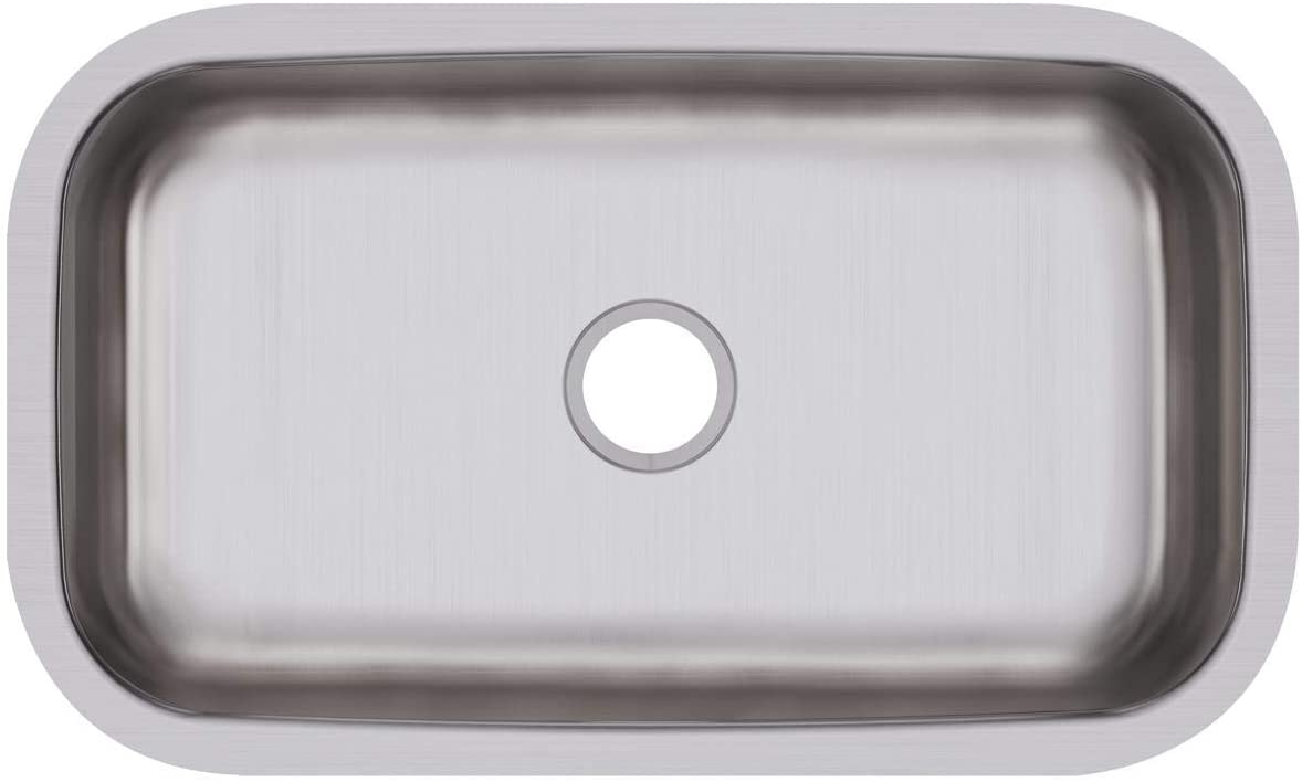 Elkay, Elkay DXUH2816 - Elkay DXUH2816 Dayton Single Bowl Undermount Stainless Steel Sink