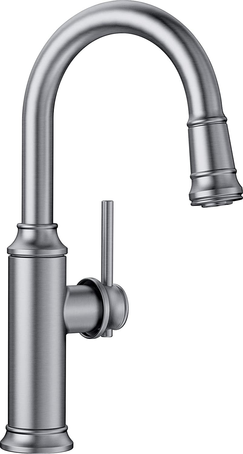 Blanco, Empressa Pull-Down Bar Faucet 1.5gpm - Stainless