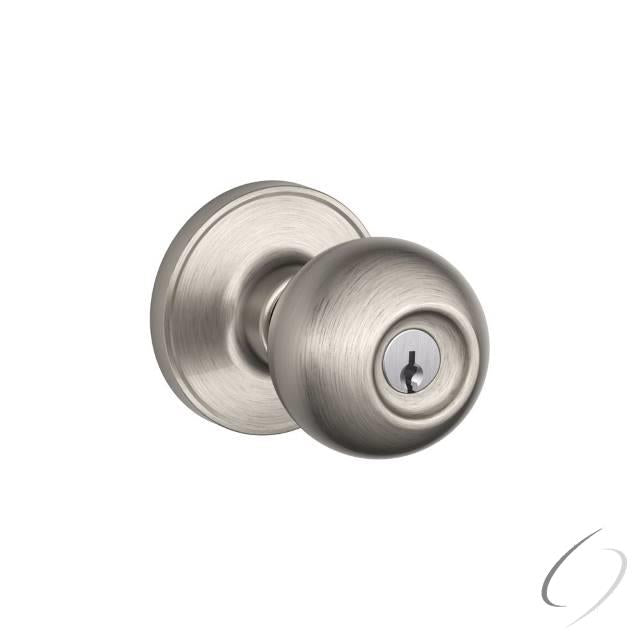 Schlage, Entry Lock Corona Knob with C Keyway; 16255 Latch and 10101 Strike