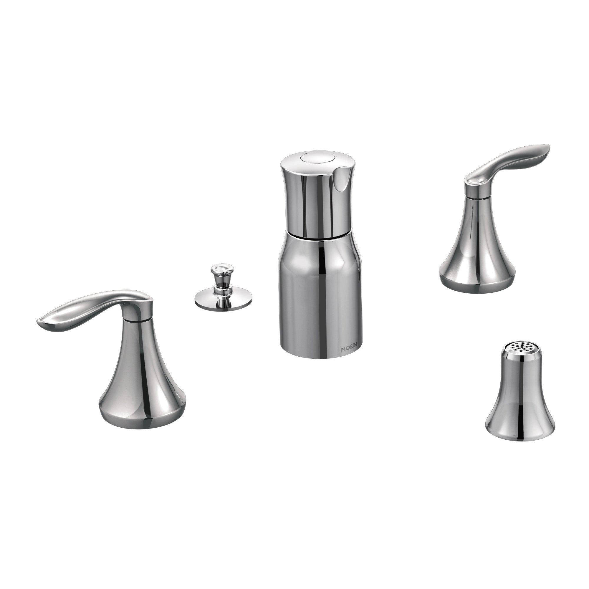 Moen, Eva Two-Handle Bidet Faucet - Trim Only