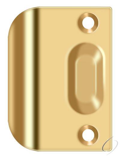 Deltana, FLSP335CR003 Full Lip Strike Plate; Lifetime Brass Finish