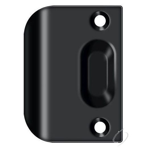 Deltana, FLSP335U19 Full Lip Strike Plate; Black Finish