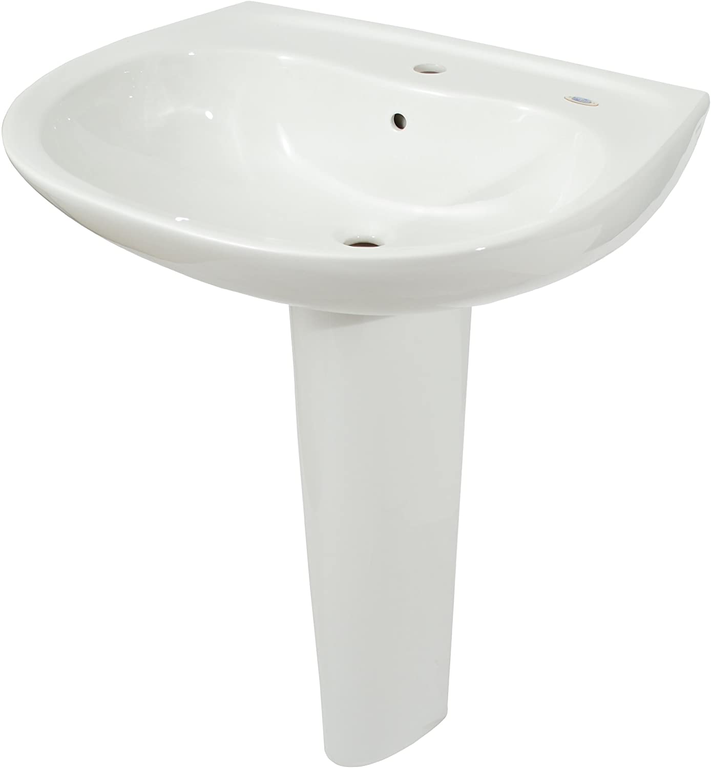 Toto, LPT242G#01 - Prominence Oval Basin Pedestal Sink - Single Hole - Cotton White