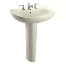 Toto, LPT242G#11 -  - Prominence Oval Basin Pedestal Sink - Single Hole - Colonial White