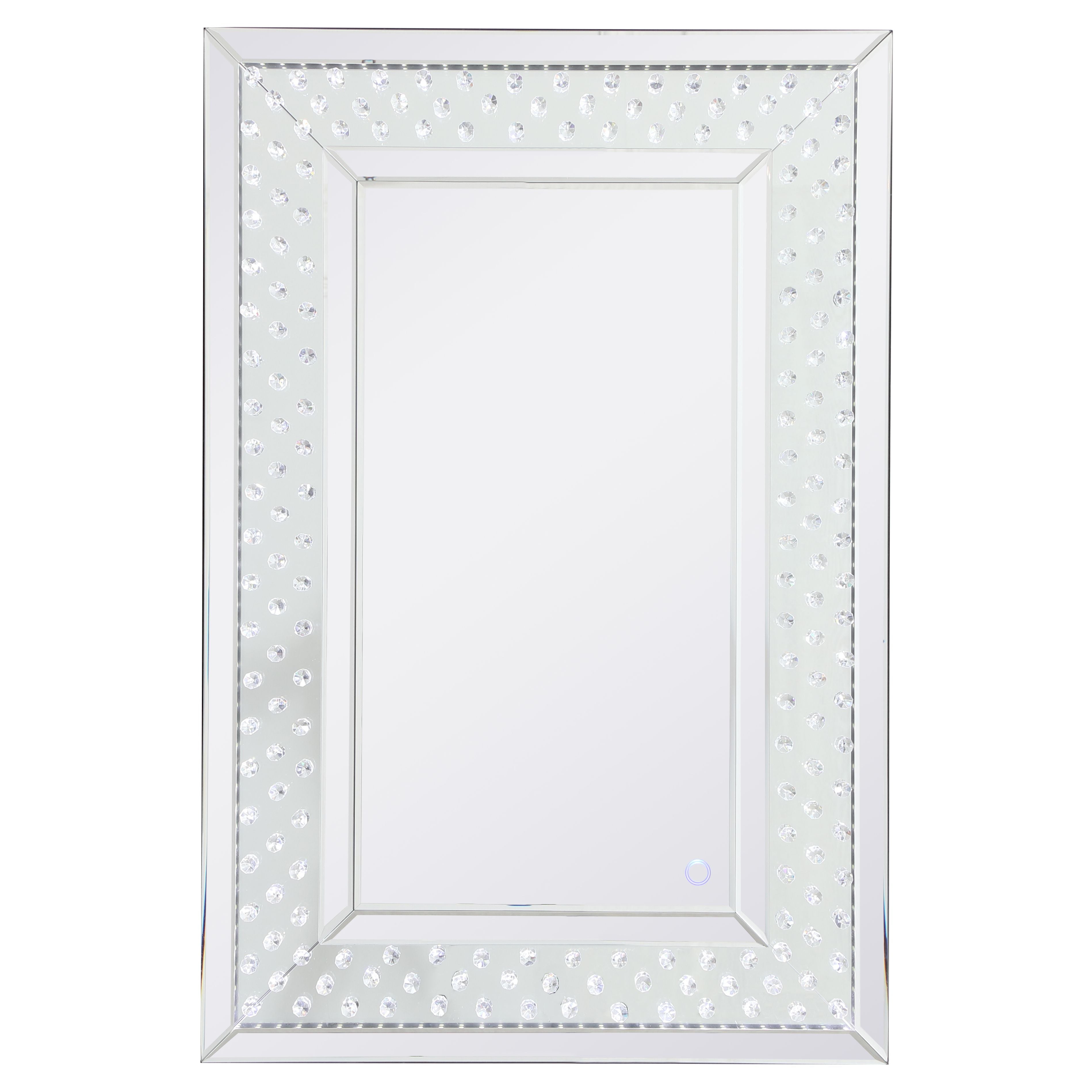 Elegant Decor, MRE92436 Raiden 24" x 36" LED Mirror - 5000K