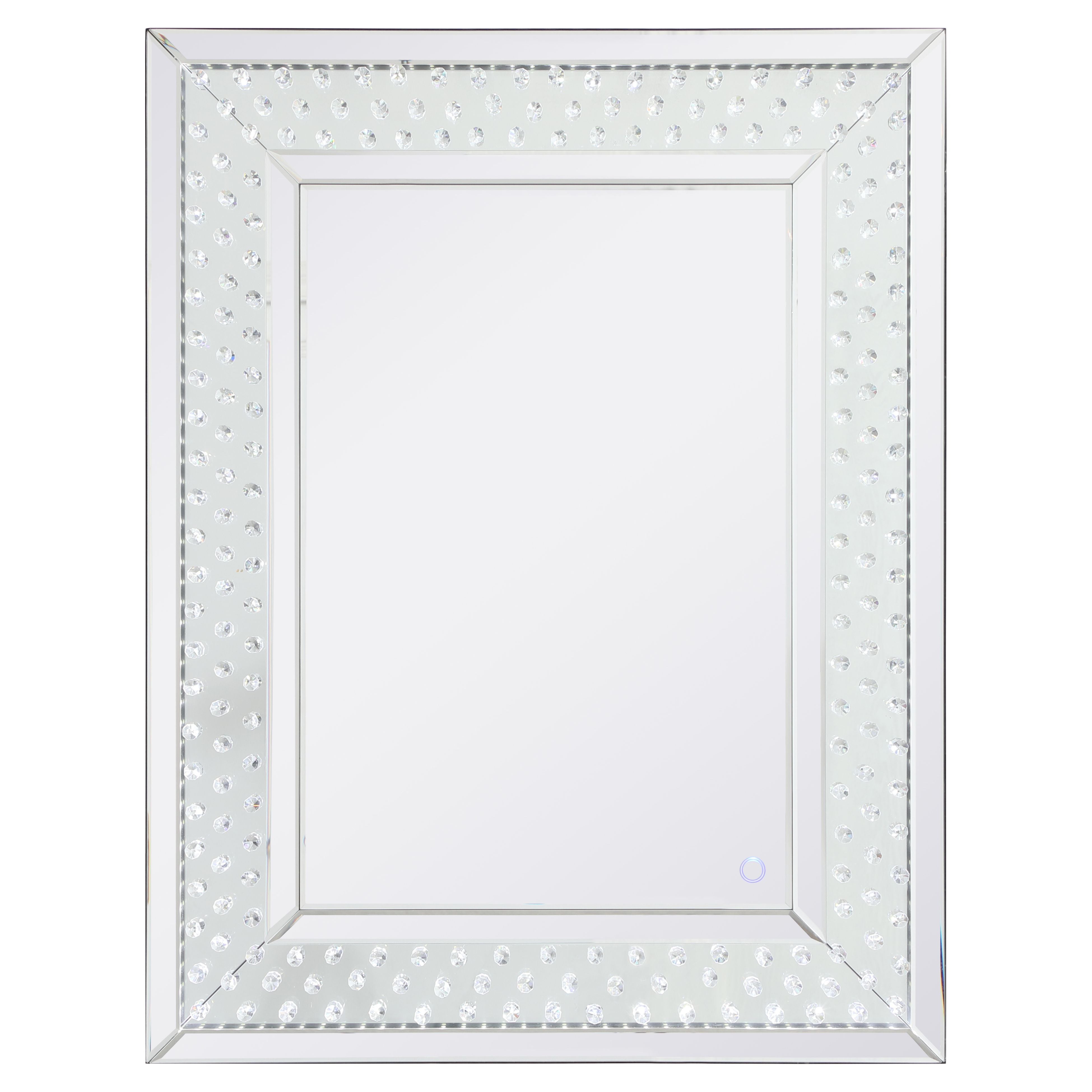 Elegant Decor, MRE92836 Raiden 28" x 36" LED Mirror - 5000K