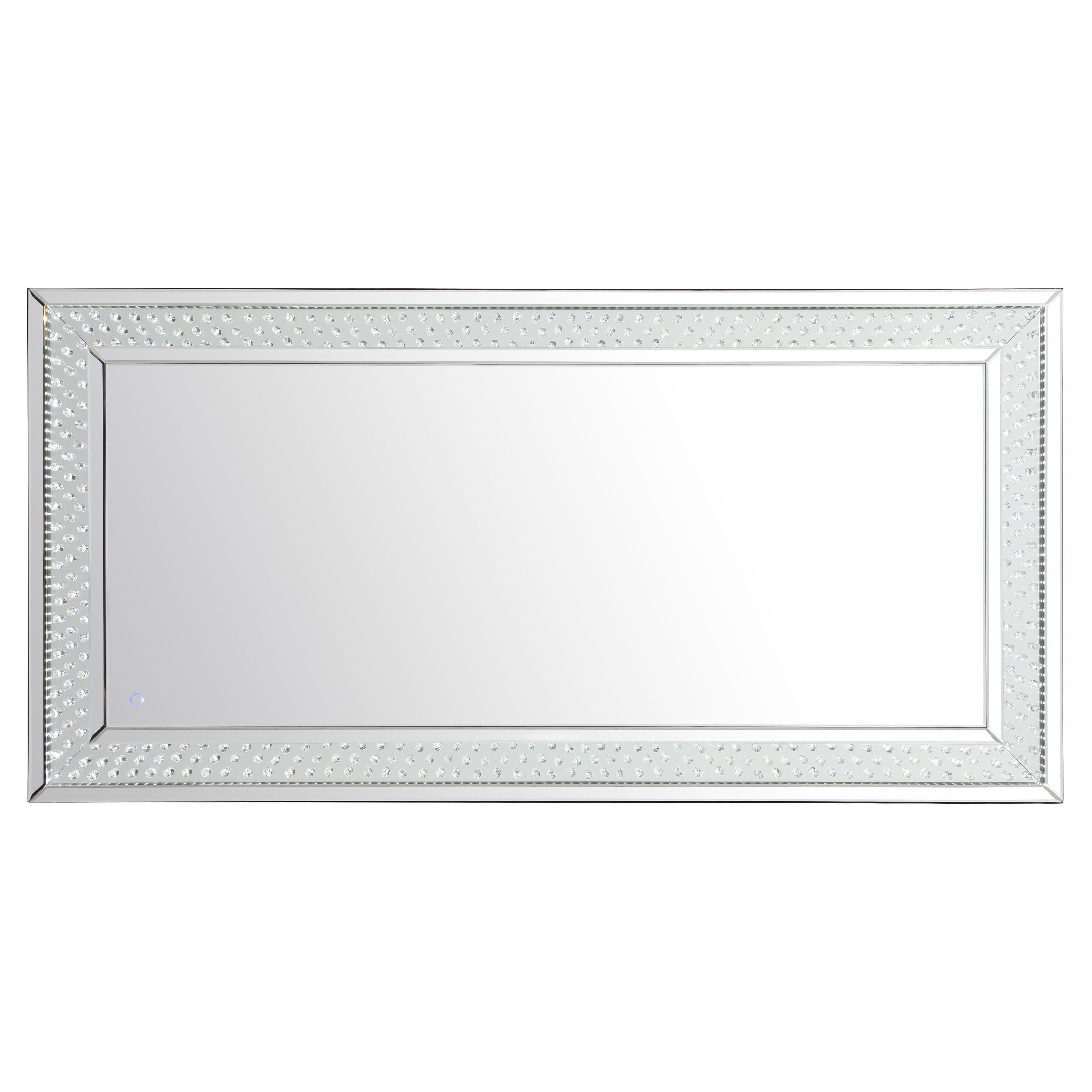 Elegant Decor, MRE93672 Raiden 36" x 72" LED Mirror - 5000K