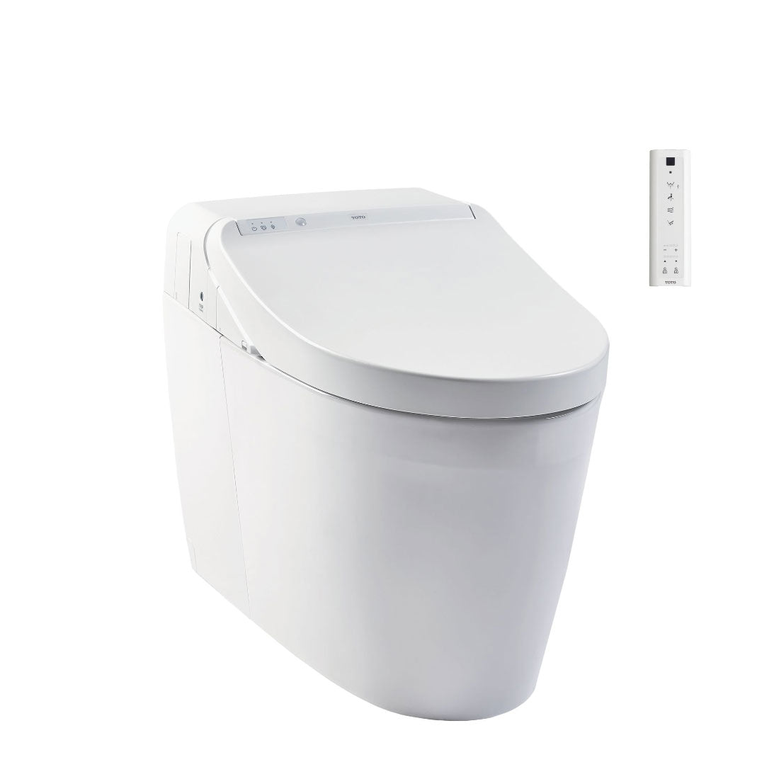 Toto, MS922CUMFG#01 - Washlet G450 Smart Toilet with Integrated Bidet Seat and CEFIONTECT - 1.0 or 0.8 GPF - Cotton White