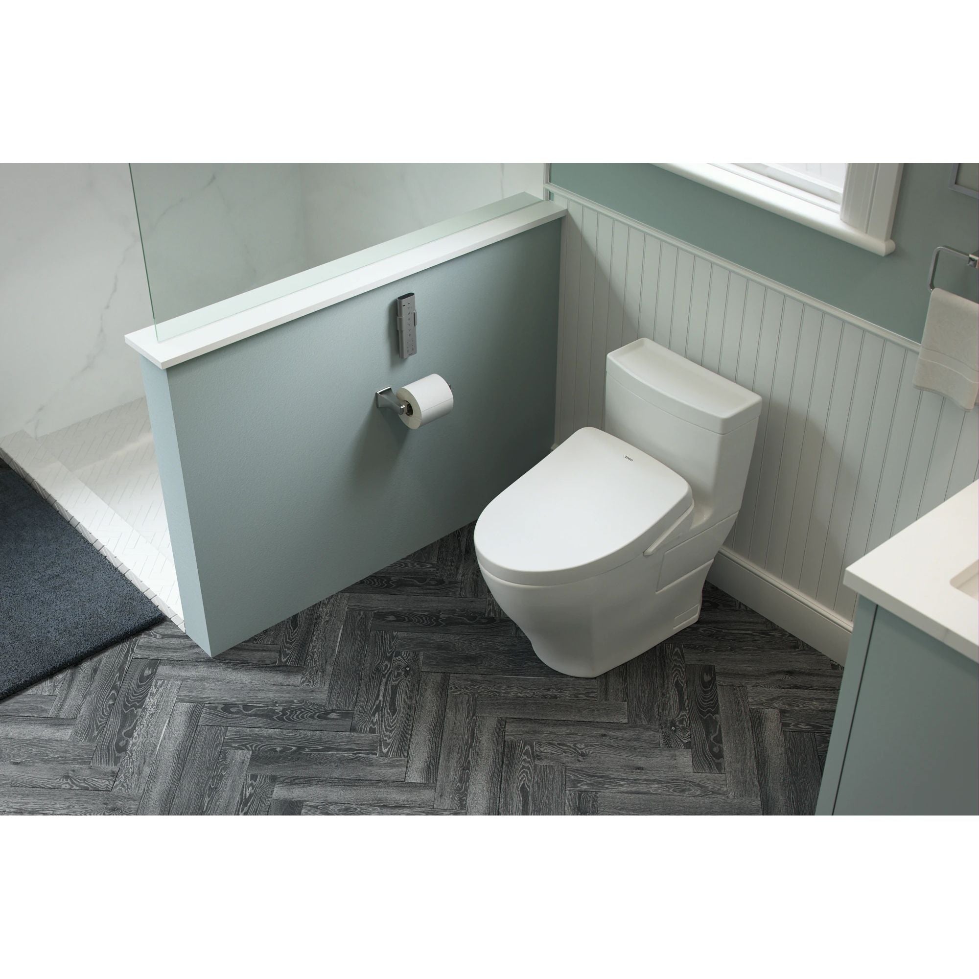 Toto, MW6263046CEFGA#01 - Aimes Washlet+ S500e One Piece Toilet