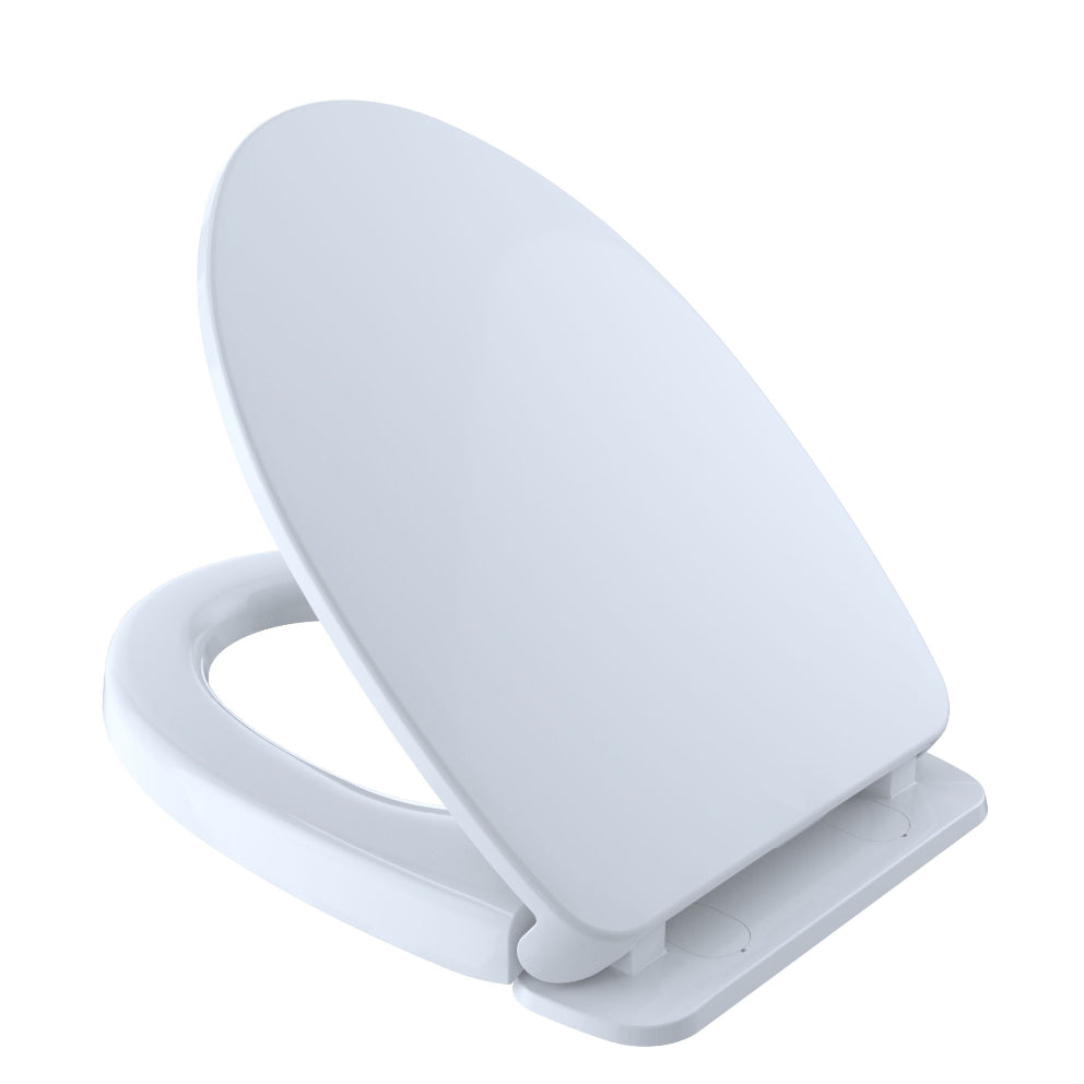 Toto, SS124#01 - SoftClose Elongated Toilet Seat - Cotton White