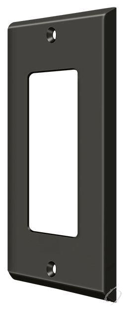 Deltana, SWP4754U10B Switch Plate; Single Rocker; Oil Rubbed Bronze Finish