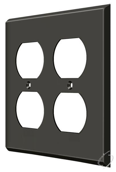 Deltana, SWP4771U10B Switch Plate; Quadruple Outlet; Oil Rubbed Bronze Finish