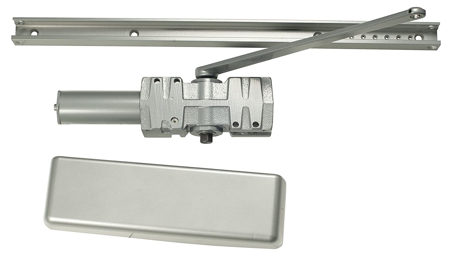 LCN, Super Smoothee Heavy Duty Adjustable 1-4 Surface Mounted Regular Track Door Closer with TBSRT Thru