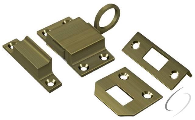 Deltana, TC80U5 Transom Catch; Antique Brass Finish