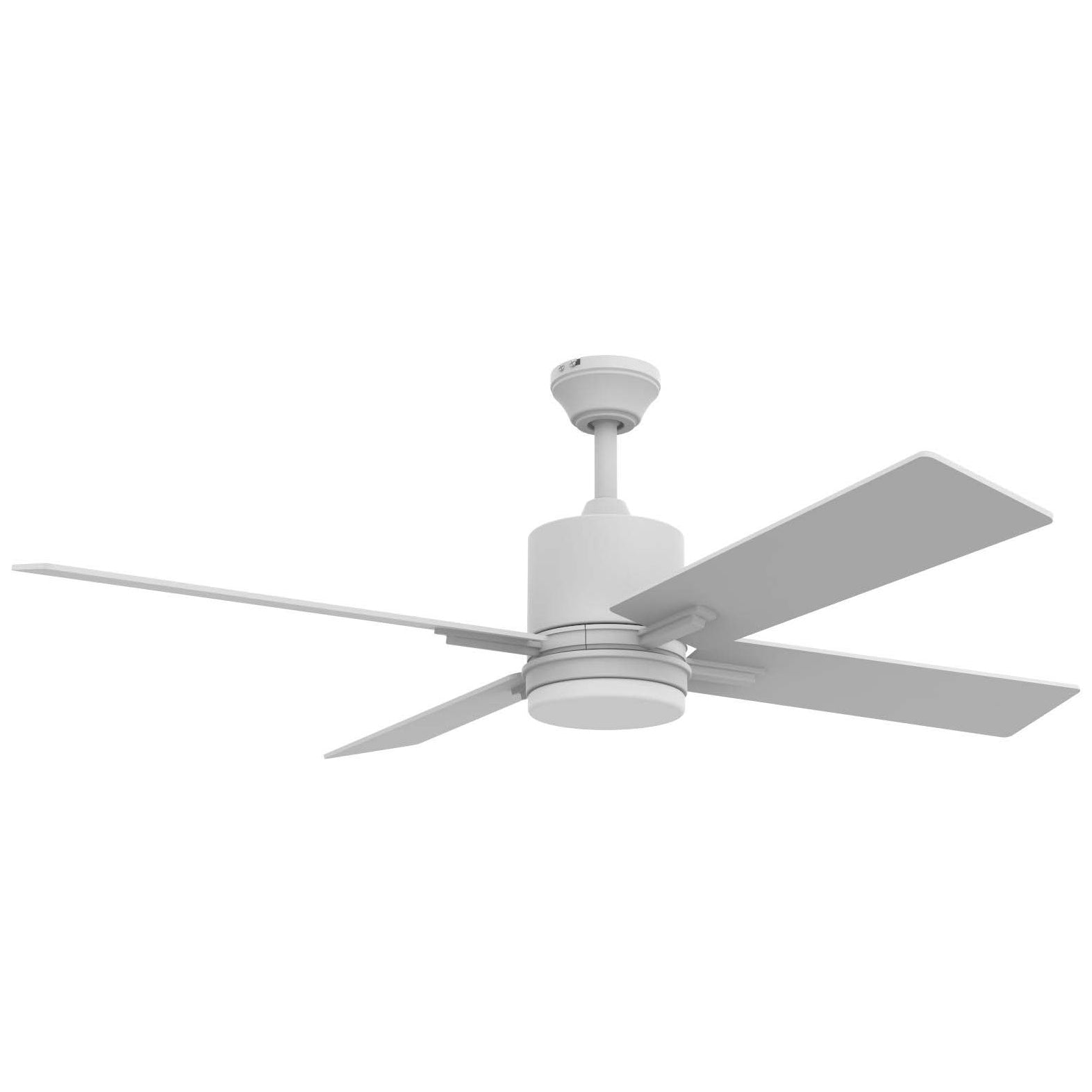 Craftmade, TEA52W4 - Teana 52" 4 Blade Ceiling Fan with Light Kit - White