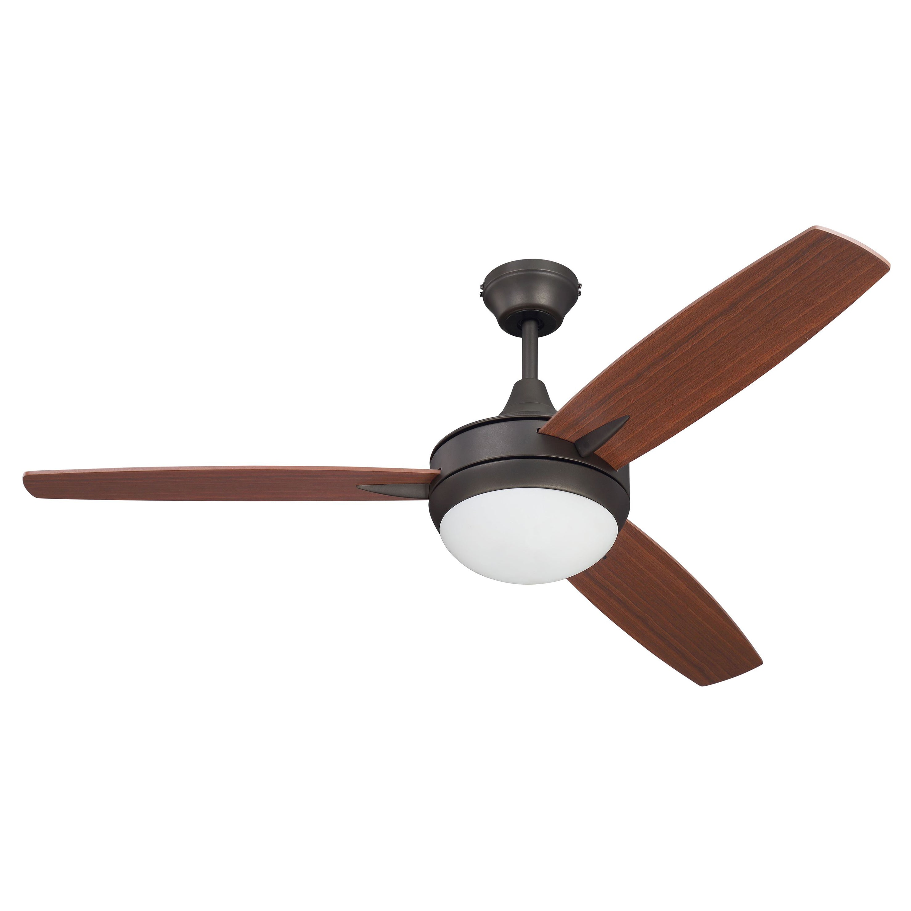 Craftmade, TG52ESP3 - Targas 52" 3 Blade Ceiling Fan with Light Kit - Espresso