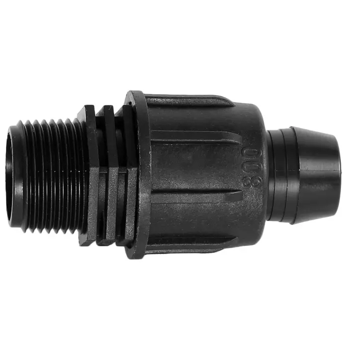 Rain Bird, TLF-MPT8-0800 - 800 Series 3/4" Twist Lock to 3/4" MPT Thread Adaptor