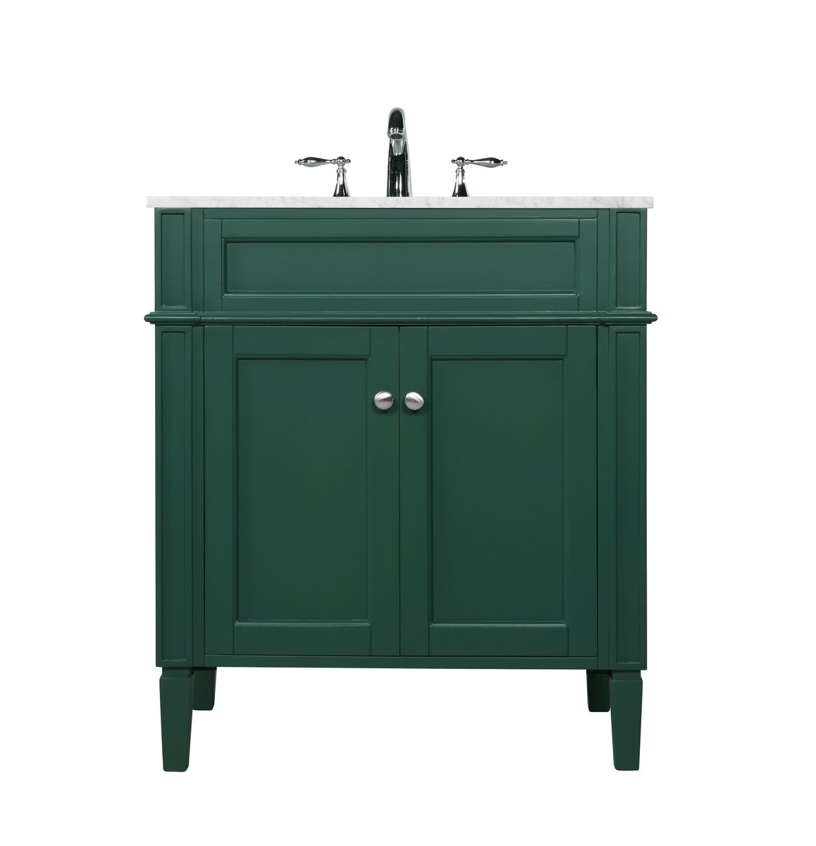 Elegant Decor, VF12530GN 30" Single Bathroom Vanity in Green